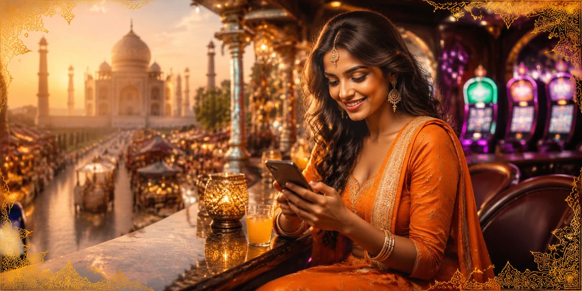 User placing bets on live casino games using a smartphone
